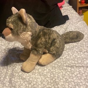 Wild Republic stuffed wolf